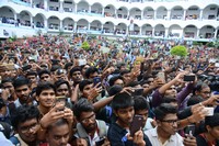 Mahanubhavudu Movie 2nd Song Launch at Vignan College